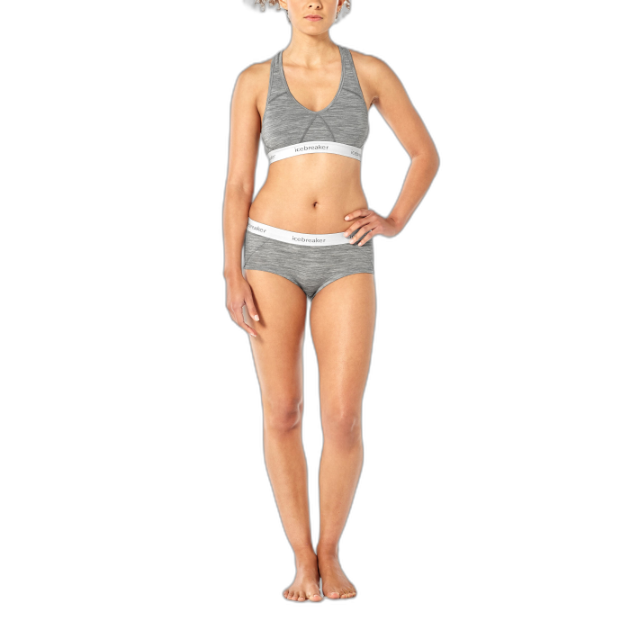 Figi damskie ICEBREAKER Sprite Hot 103023  /  szary