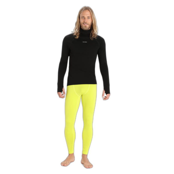 Golf męski ICEBREAKER Merino Fine LS Roll 56Ko / 001 black