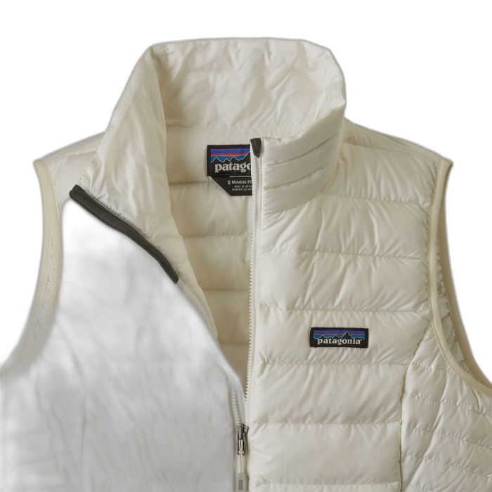 Kamizelka damska PATAGONIA Down Sweater /  biały