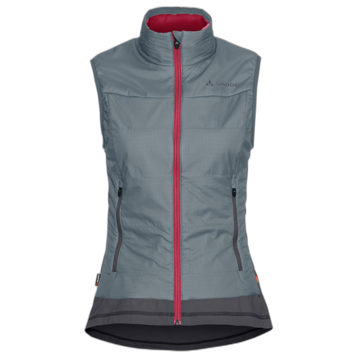 Kamizelka damska VAUDE Bormio Hybrid Pewter /  szary