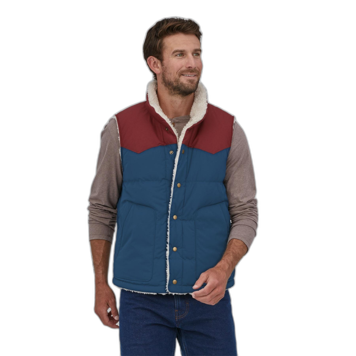 Kamizelka męska PATAGONIA Bivy Reversible / TIDB tidal blue