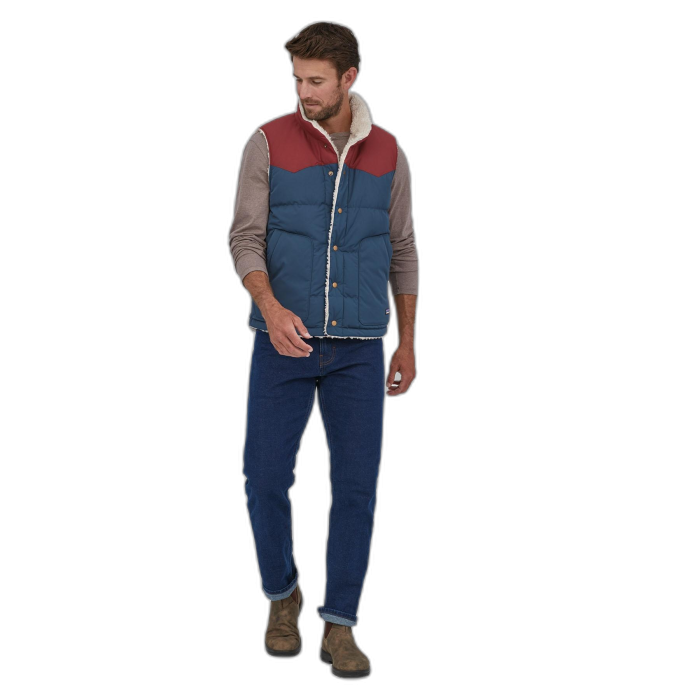 Kamizelka męska PATAGONIA Bivy Reversible / TIDB tidal blue
