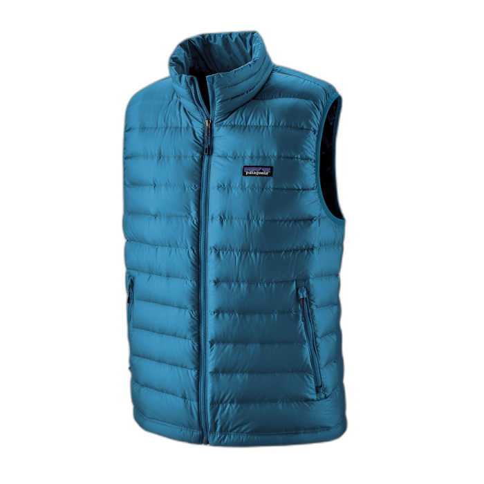 Kamizelka męska PATAGONIA Down Sweater /  niebieski