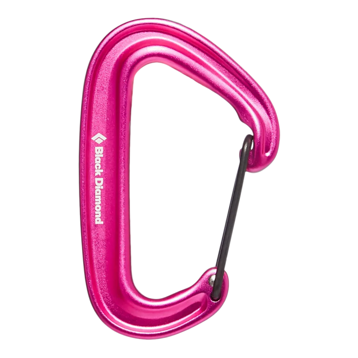 Karabinek Black Diamond MiniWire / Ultra Pink