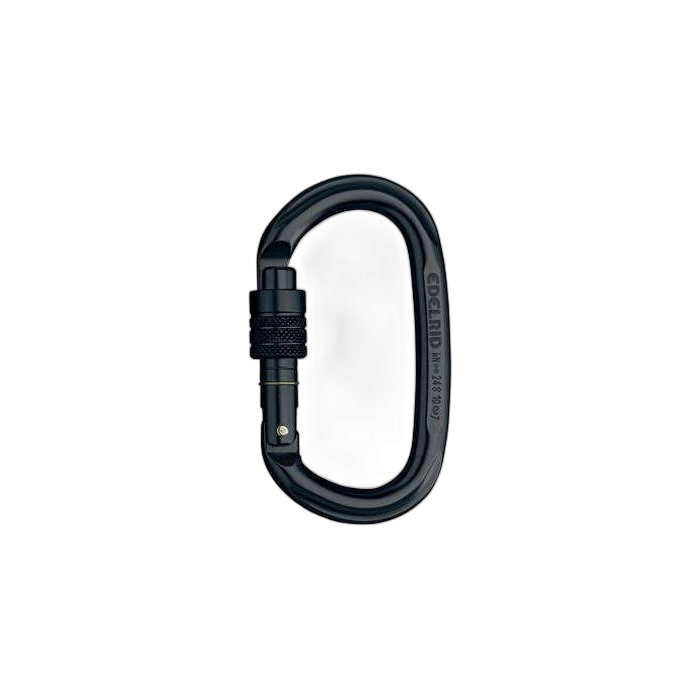 Karabinek EDELRID Oval Power Screw / 017-night