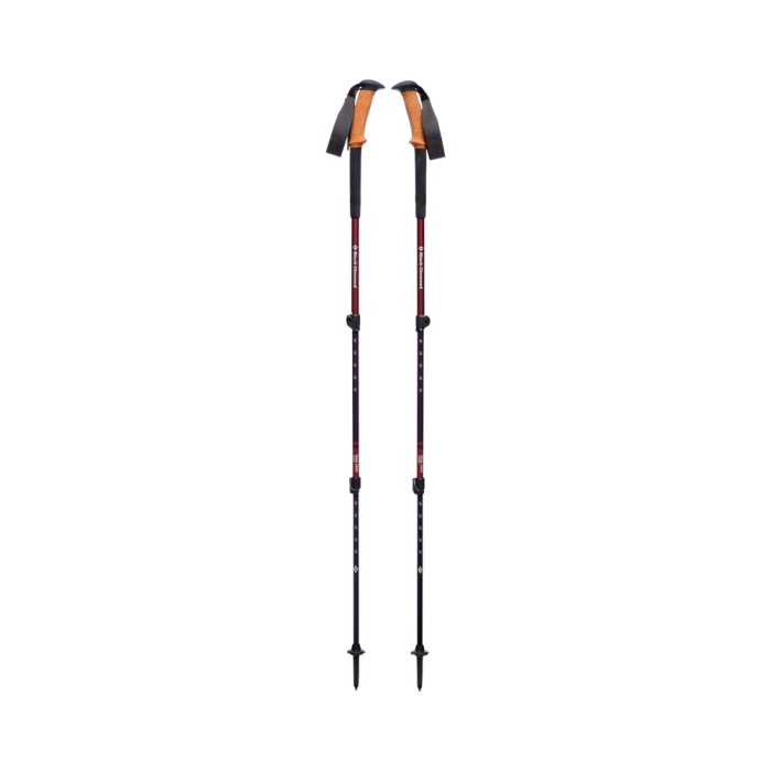 Kije Black Diamond W's Trail Ergo Cork /  czerwony