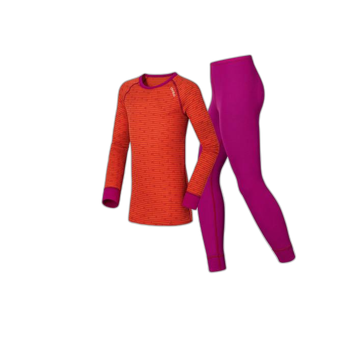 Komplet ODLO 150409 Kids /  różowy