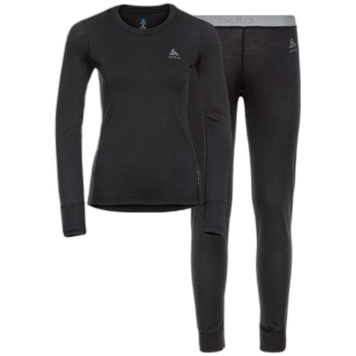 Komplet ODLO 195741 Merino 200 / 15001 Black