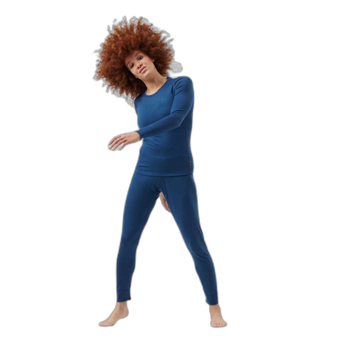 Komplet ODLO 195741 Merino 200 / 20613 Blue Wing Teal