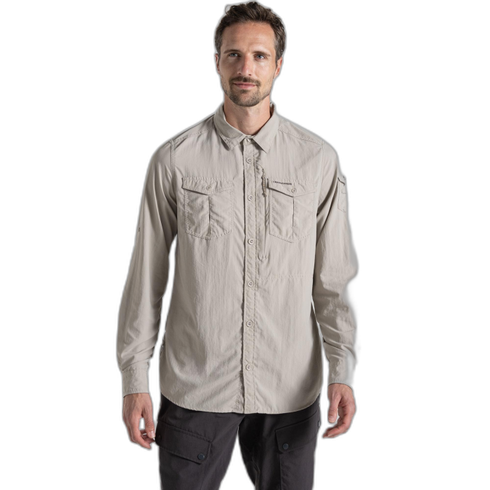 Koszula CRAGHOPPERS Nosilife Adventure LS / 222-Parchment