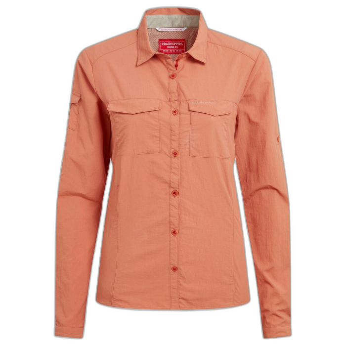 Koszula CRAGHOPPERS W Nosilife Adventure LS / 14X-RedSandstone