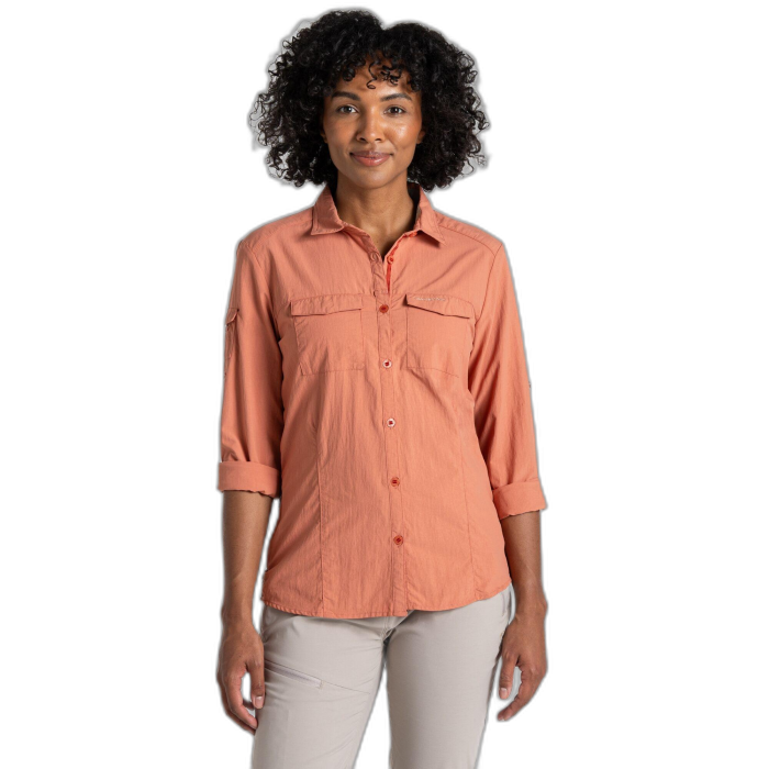 Koszula CRAGHOPPERS W Nosilife Adventure LS / 14X-RedSandstone
