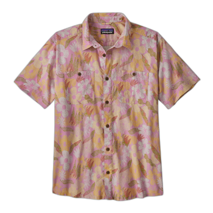 Koszula męska PATAGONIA Back Step S/S / CSMA multi rouge