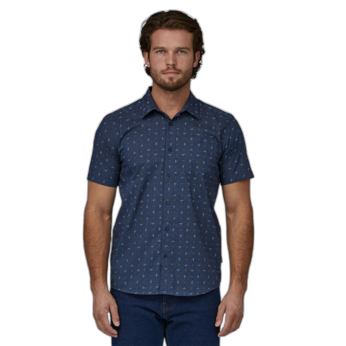 Koszula męska PATAGONIA Go To S/S / FLTI tidepool blue