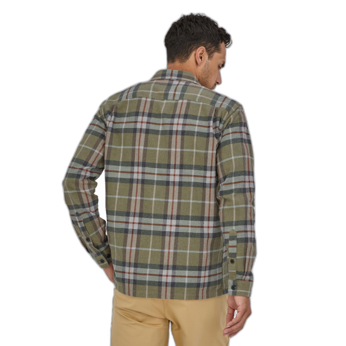 Koszula męska PATAGONIA MW Fjordflanel LS / HEKH high khaki