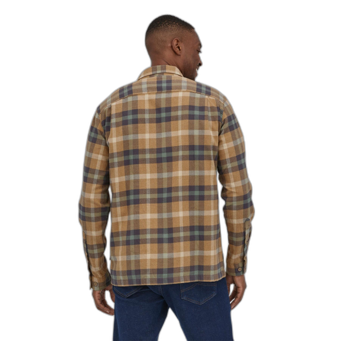 Koszula męska PATAGONIA MW Fjordflanel LS / FORM khaki