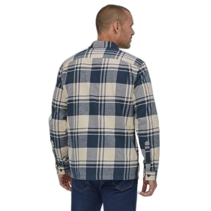 Koszula męska PATAGONIA MW Fjordflanel LS / LOSM smolder blue