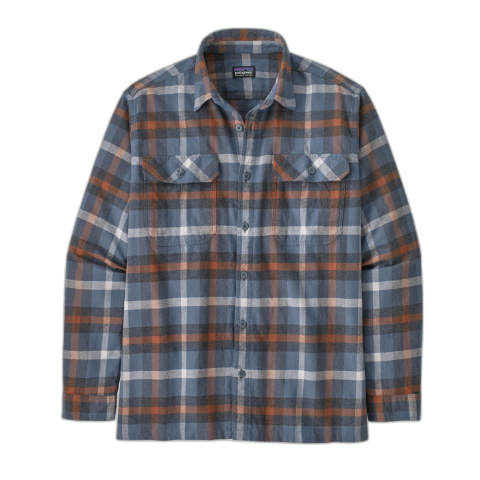 Koszula męska PATAGONIA MW Fjordflanel LS / FORG plume grey