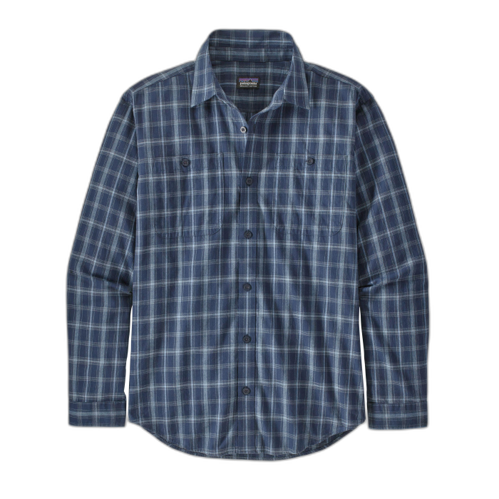 Koszula męska PATAGONIA Pima Cotton LS /  wielokolorowy