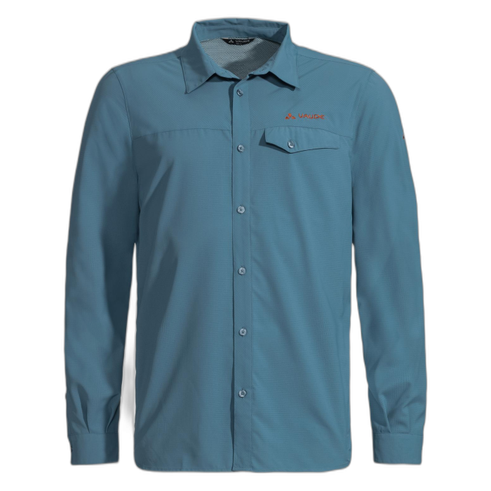 Koszula męska VAUDE Rosemoor L/S /  niebieski
