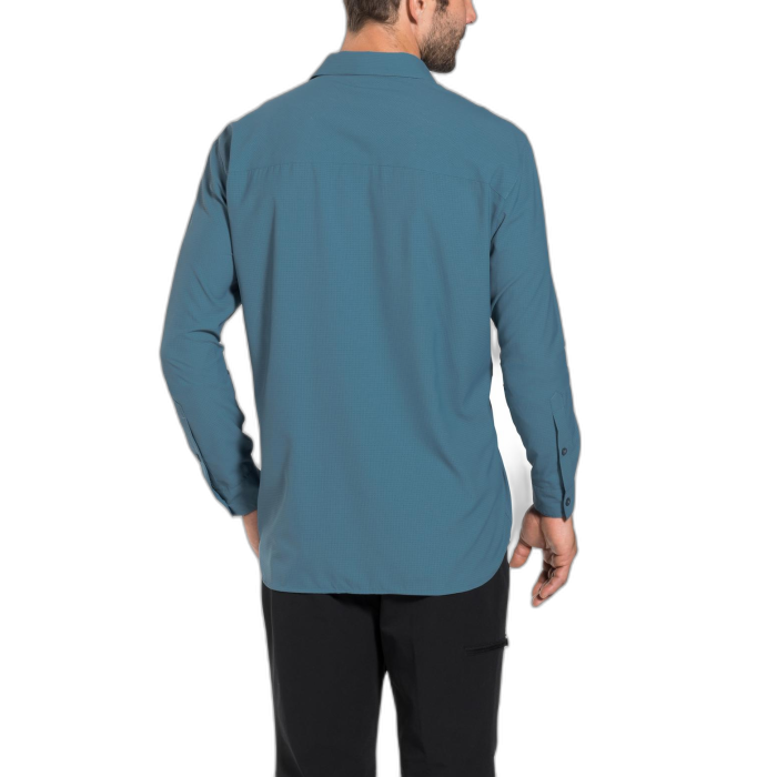 Koszula męska VAUDE Rosemoor L/S /  niebieski