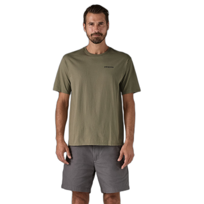 Koszulka męska PATAGONIA Home Water Trout S/S / RVGN river green