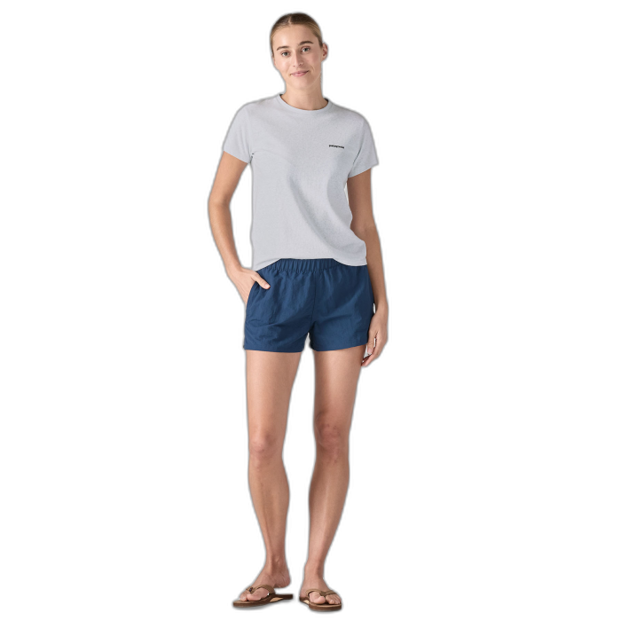Koszulka damska PATAGONIA P-6 Logo S/S / WHI white