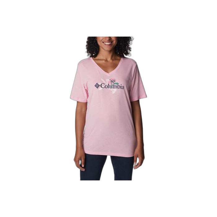 Koszulka COLUMBIA AL3127 Bluebird D / 679 w.rose/flower