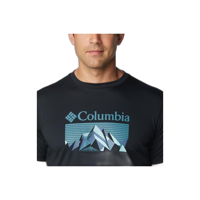 Koszulka COLUMBIA AM6463 Zero Rules / 008 black/f.peaks