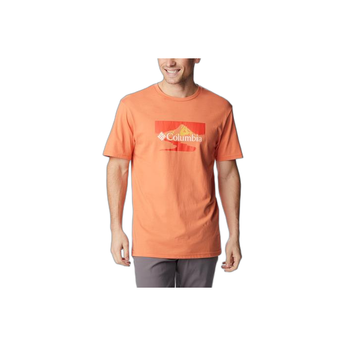 Koszulka COLUMBIA EM2959 Path Lake / 849 d.orange/p.river