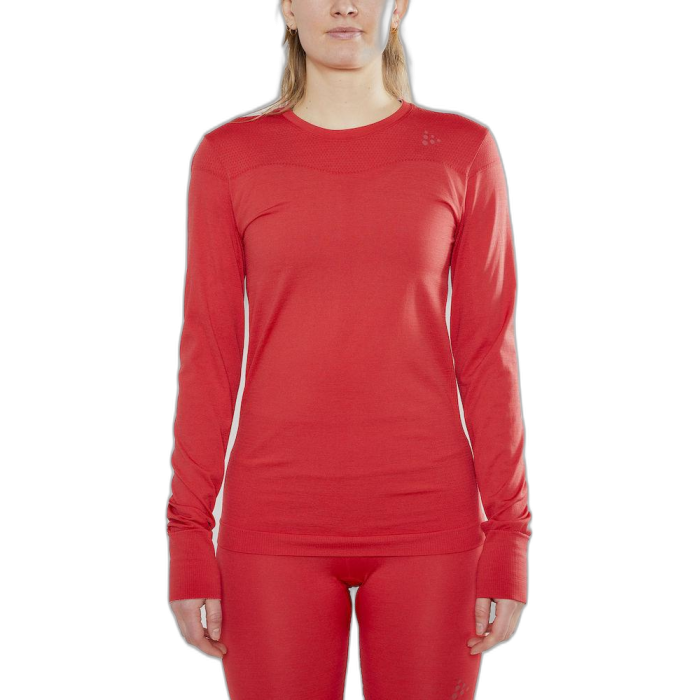 Koszulka damska CRAFT 1906592 Fuseknit Comfort /  czerwony