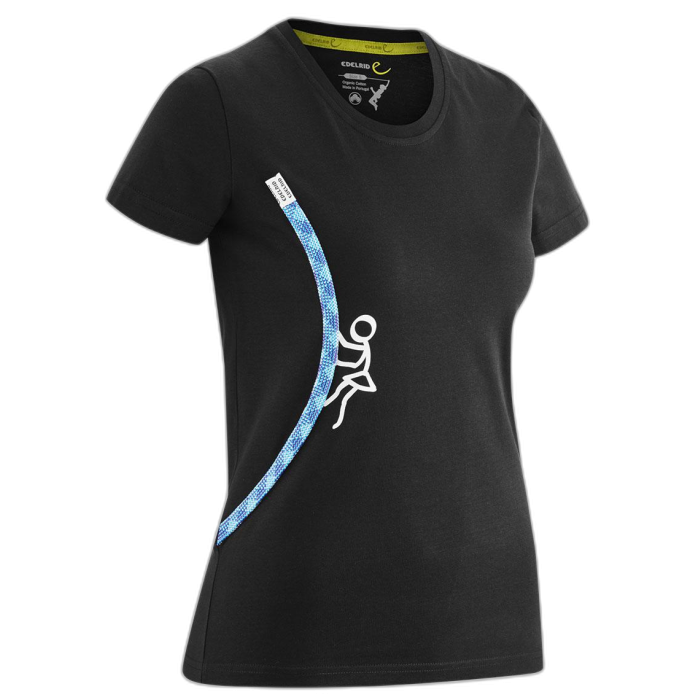 Koszulka damska EDELRID Rope T /  czarny