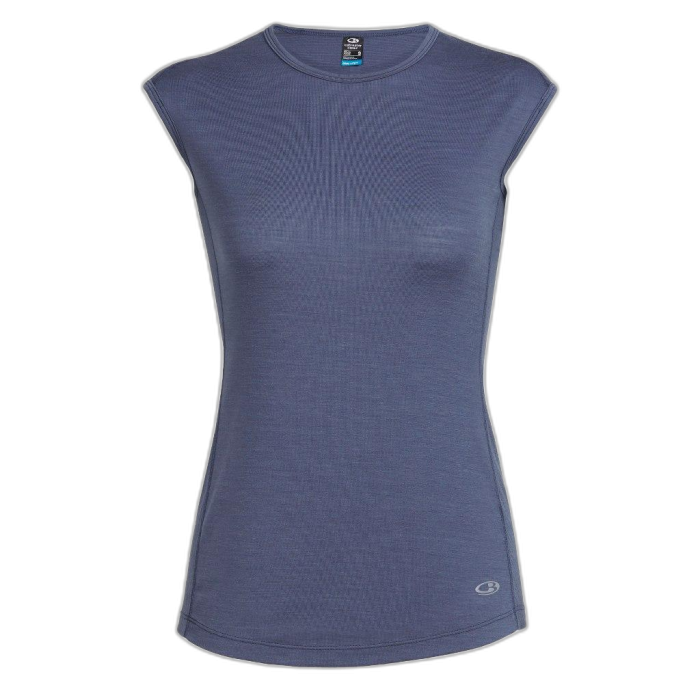 Koszulka damska ICEBREAKER Comet Cap Sleeve 103636 001 /  szary