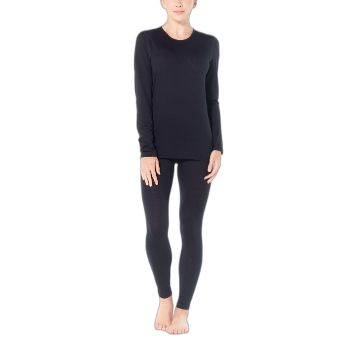Koszulka damska ICEBREAKER Oasis LS 104375 / 001-Black