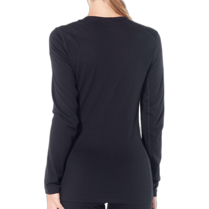 Koszulka damska ICEBREAKER Oasis LS 104375 / 001-Black