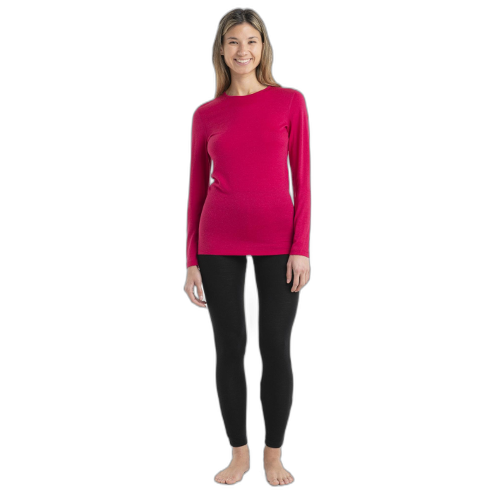 Koszulka damska ICEBREAKER Oasis LS 104375 / 851 electron pink