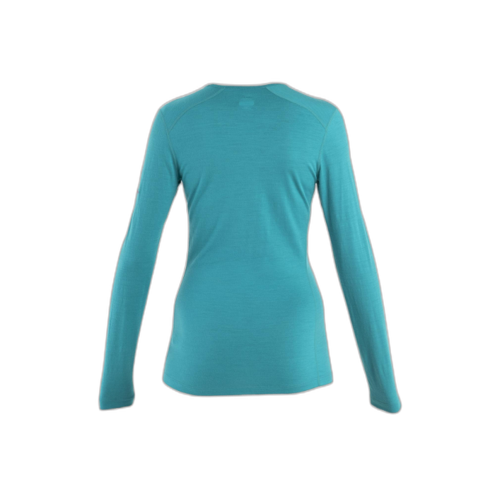 Koszulka damska ICEBREAKER Oasis LS 56HZ / 861 Ski Flux Green