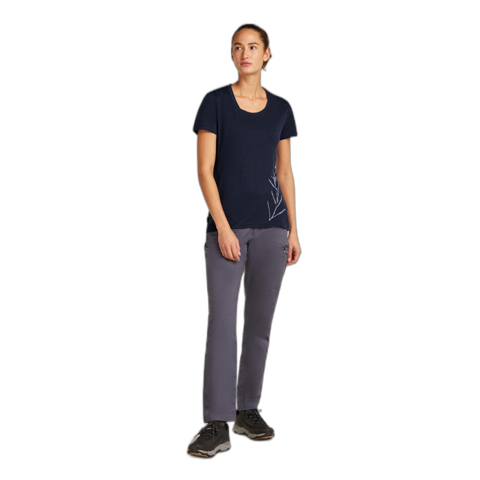 Koszulka damska ICEBREAKER Tech Lite 3 S/S 576q / 401 midnight navy