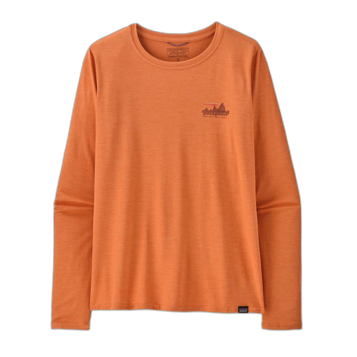 Koszulka damska PATAGONIA Capilene Cool Daily Graphic L/S / SKMX skyline melon