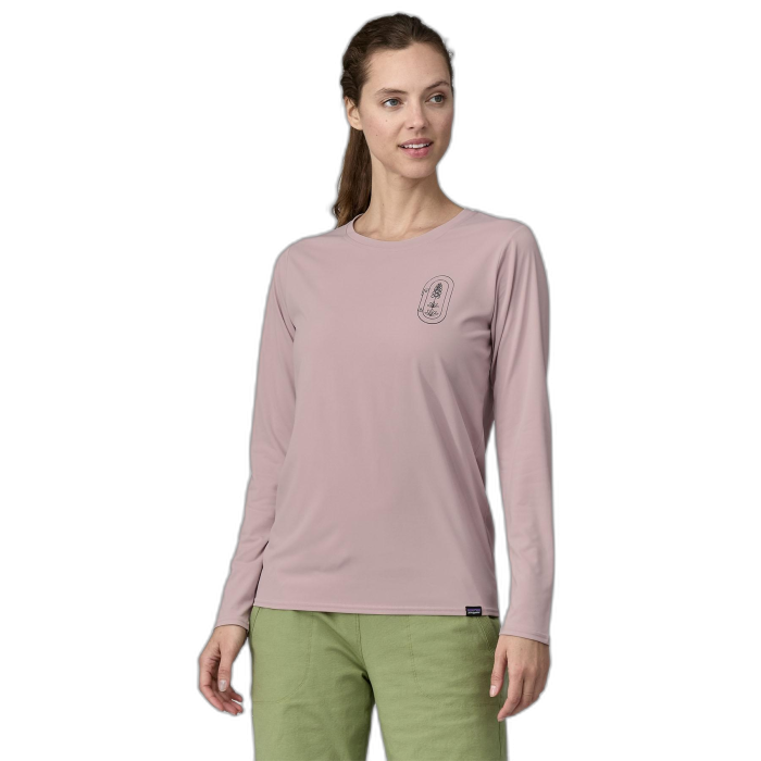 Koszulka damska PATAGONIA Capilene Cool Daily Graphic L/S / CBPL echo purple