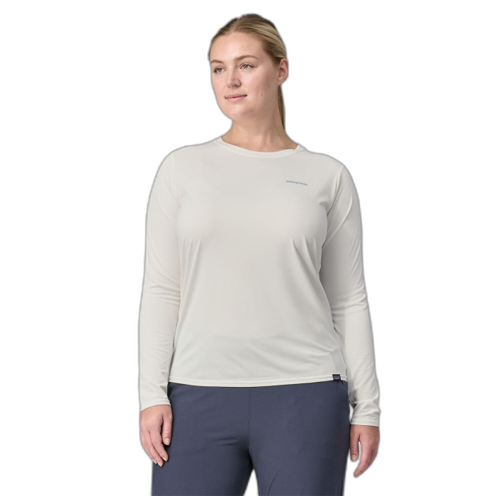 Koszulka damska PATAGONIA Capilene Cool Daily Graphic L/S / BLWI white