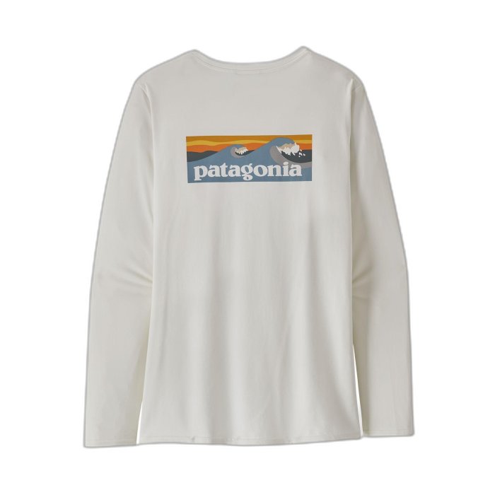 Koszulka damska PATAGONIA Capilene Cool Daily Graphic L/S / BLWI white