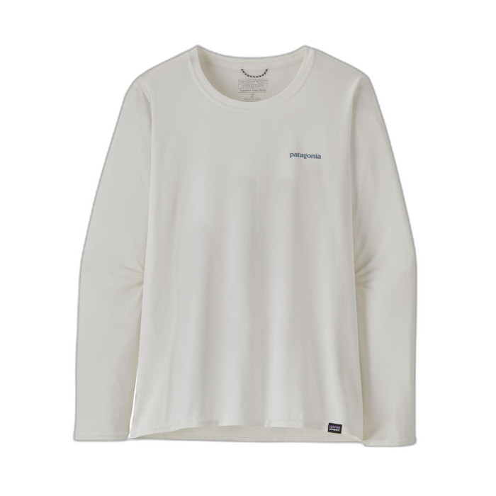 Koszulka damska PATAGONIA Capilene Cool Daily Graphic L/S / BLWI white