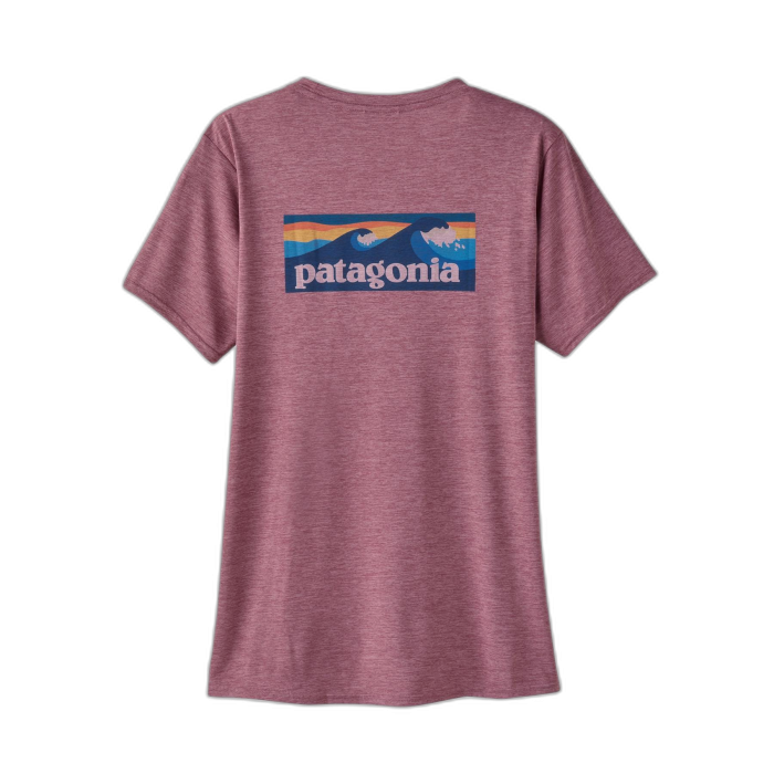 Koszulka damska PATAGONIA Capilene Cool Daily Graphic S/S / BEMX board eve mauve