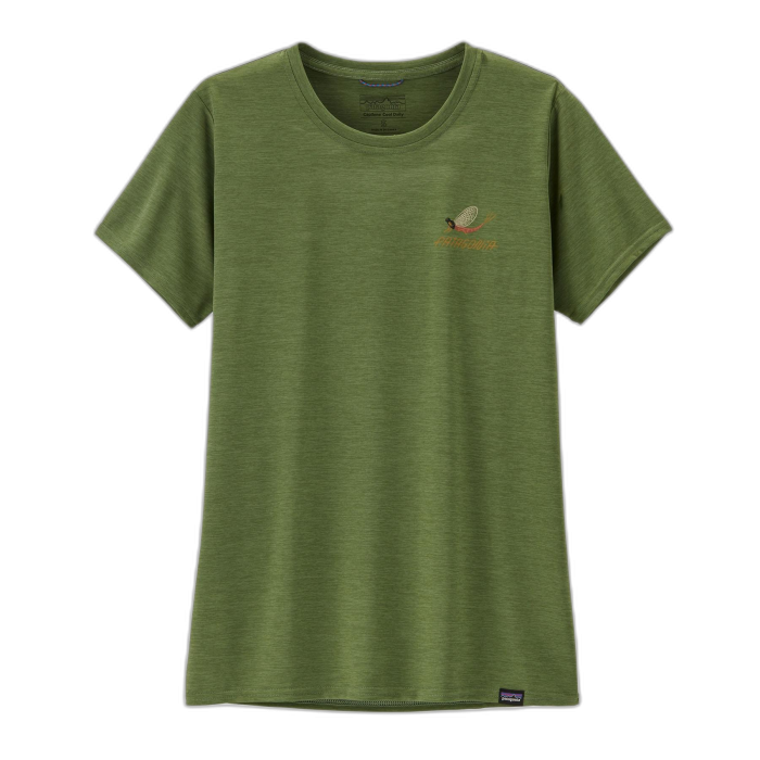 Koszulka damska PATAGONIA Capilene Cool Daily Graphic S/S / BTNX terrain green