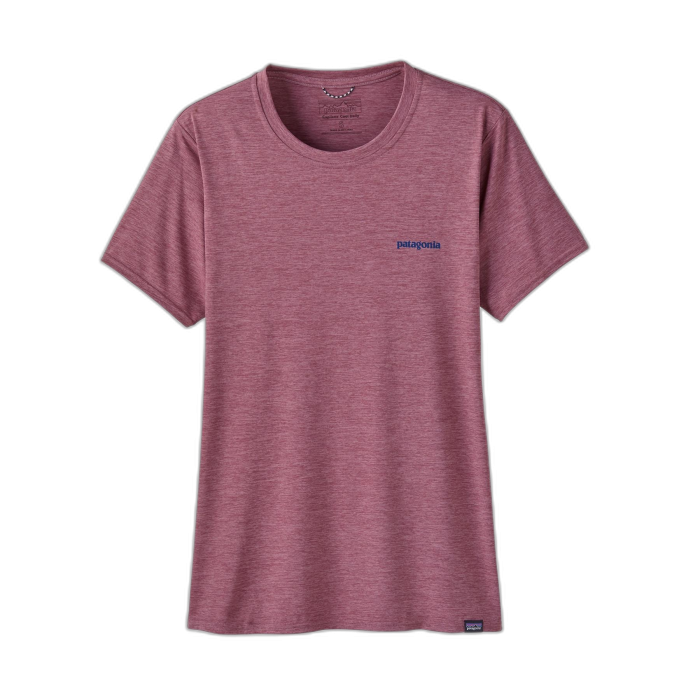 Koszulka damska PATAGONIA Capilene Cool Daily Graphic S/S / BEMX board eve mauve