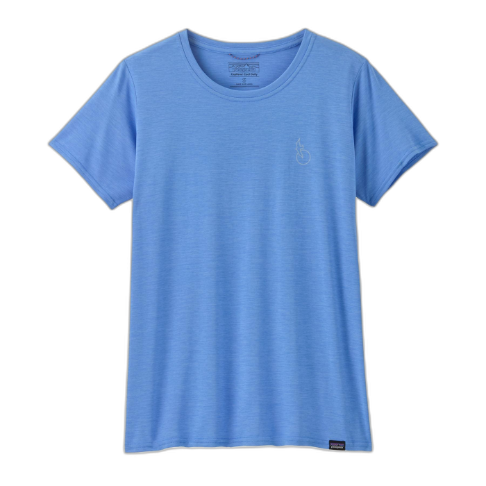 Koszulka damska PATAGONIA Capilene Cool Daily Graphic S/S / SDAX abund blue