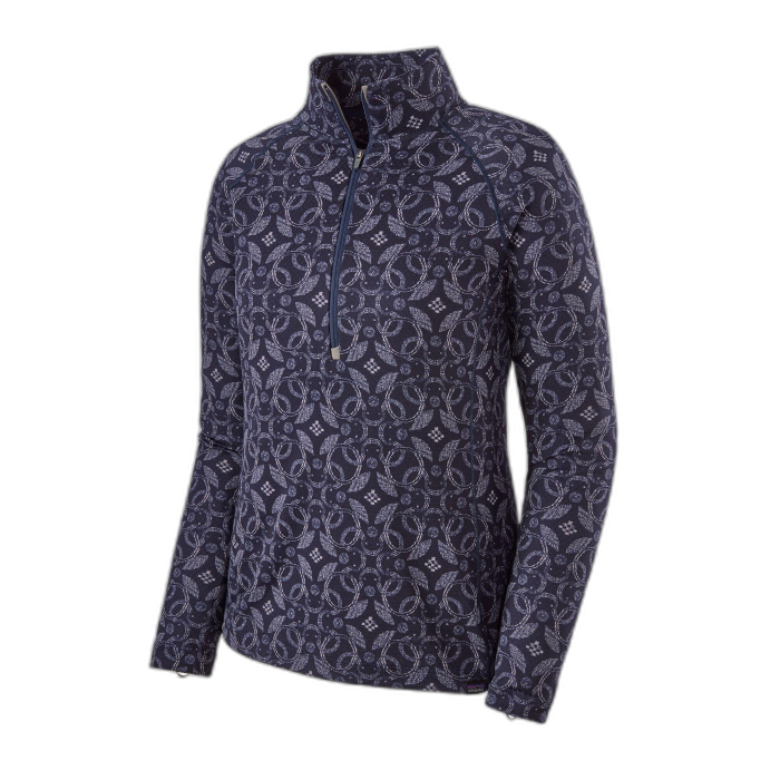 Koszulka damska PATAGONIA Capilene Mid Zip /  wielokolorowy