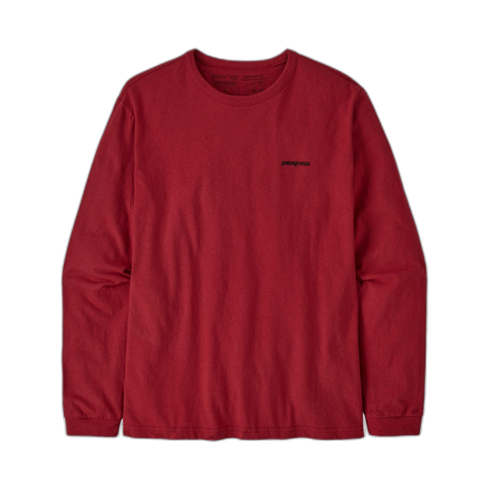Koszulka damska PATAGONIA P-6 Logo L/S / SUMR sumac red