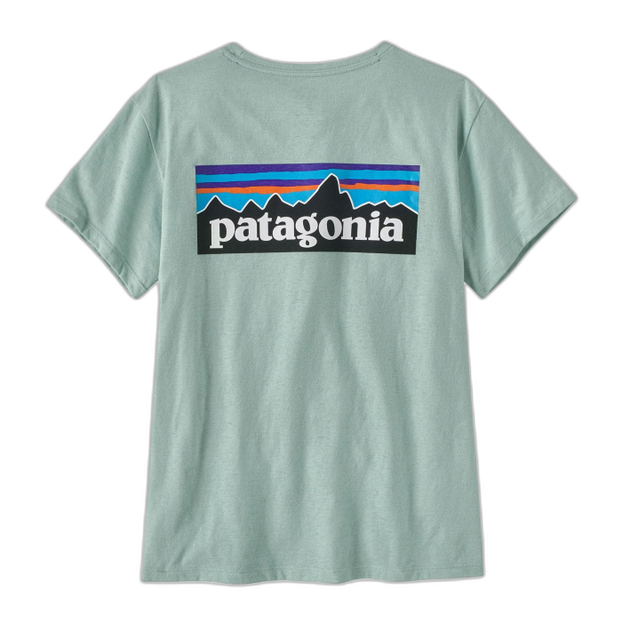 Koszulka damska PATAGONIA P-6 Logo S/S / WPYG wispy green